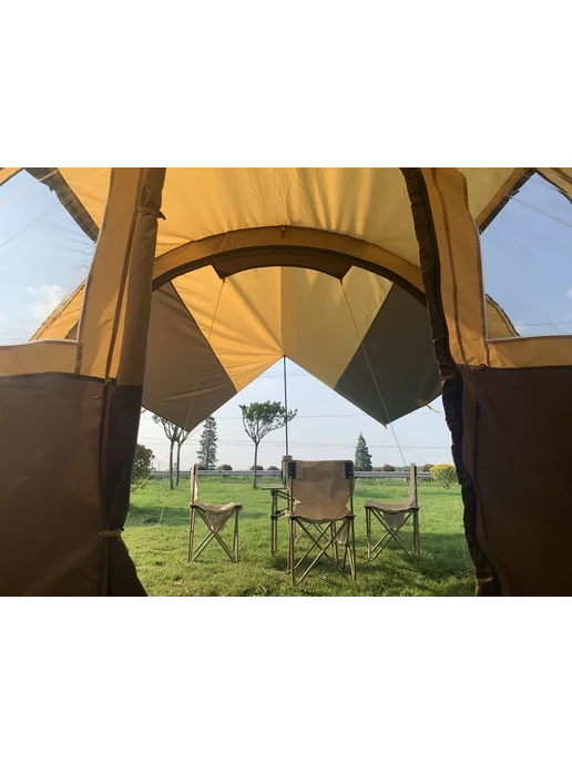 MirCamping - туризм и активный отдых Палатка Дом туристическая большая 8 местн. высокая 2 комнаты, вариант, фото 4