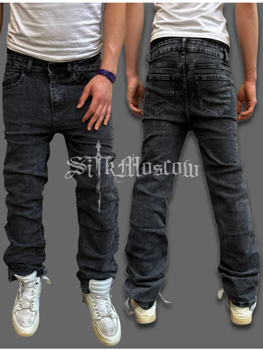Слим фит джинсы slim fit в стиле true religion