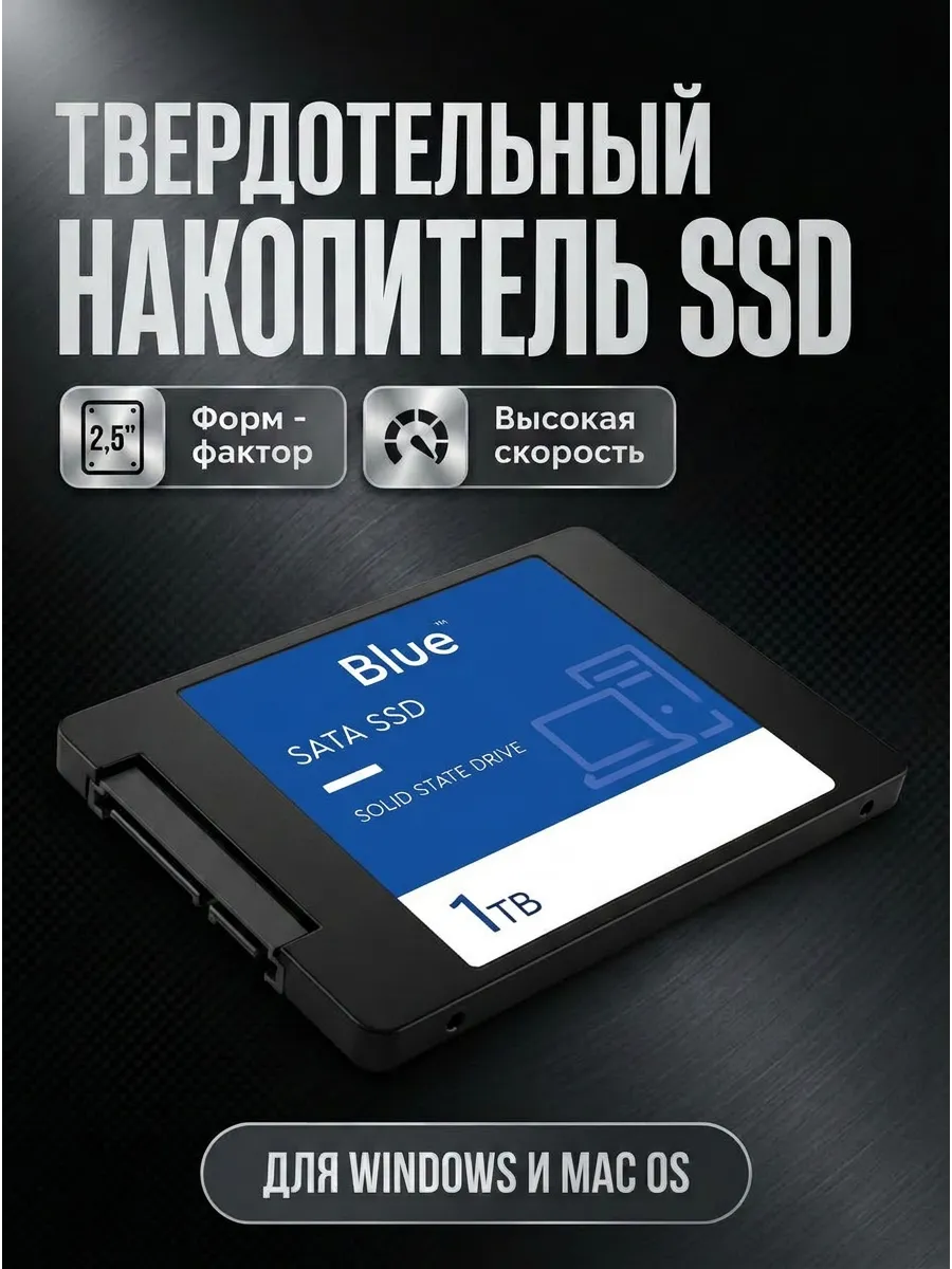 Внутренний SSD диск 1ТБ