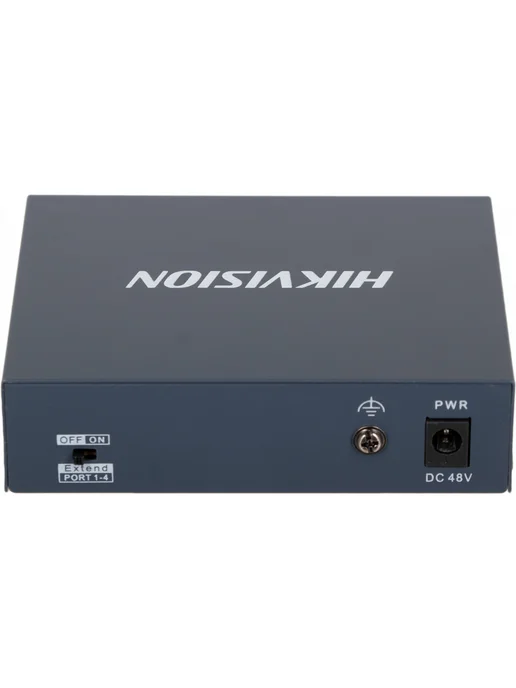 Коммутатор DS-3E0105P-E M(C) 4x100Мбит с 4PoE+ 35W, 4x100, 35 Вт, фото 4