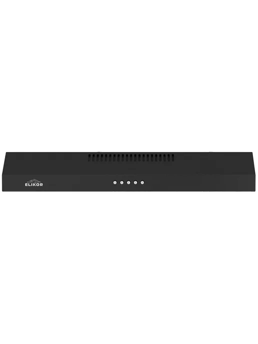 ELIKOR Козырьковая вытяжка ECO ONE 60 BK, черный, черный, фото 3