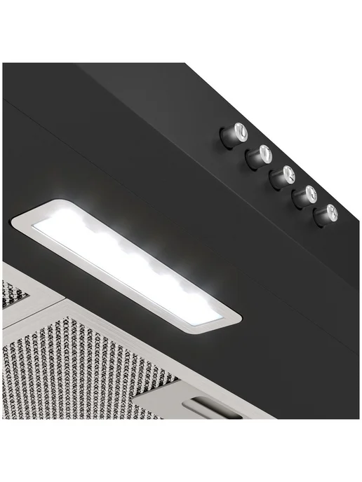 ELIKOR Козырьковая вытяжка ECO ONE 60 BK, черный, черный, фото 6