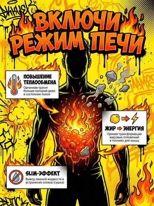 WTF Labs Жиросжигатель для женщин и мужчин KICK ASS HARD, вариант, фото 2