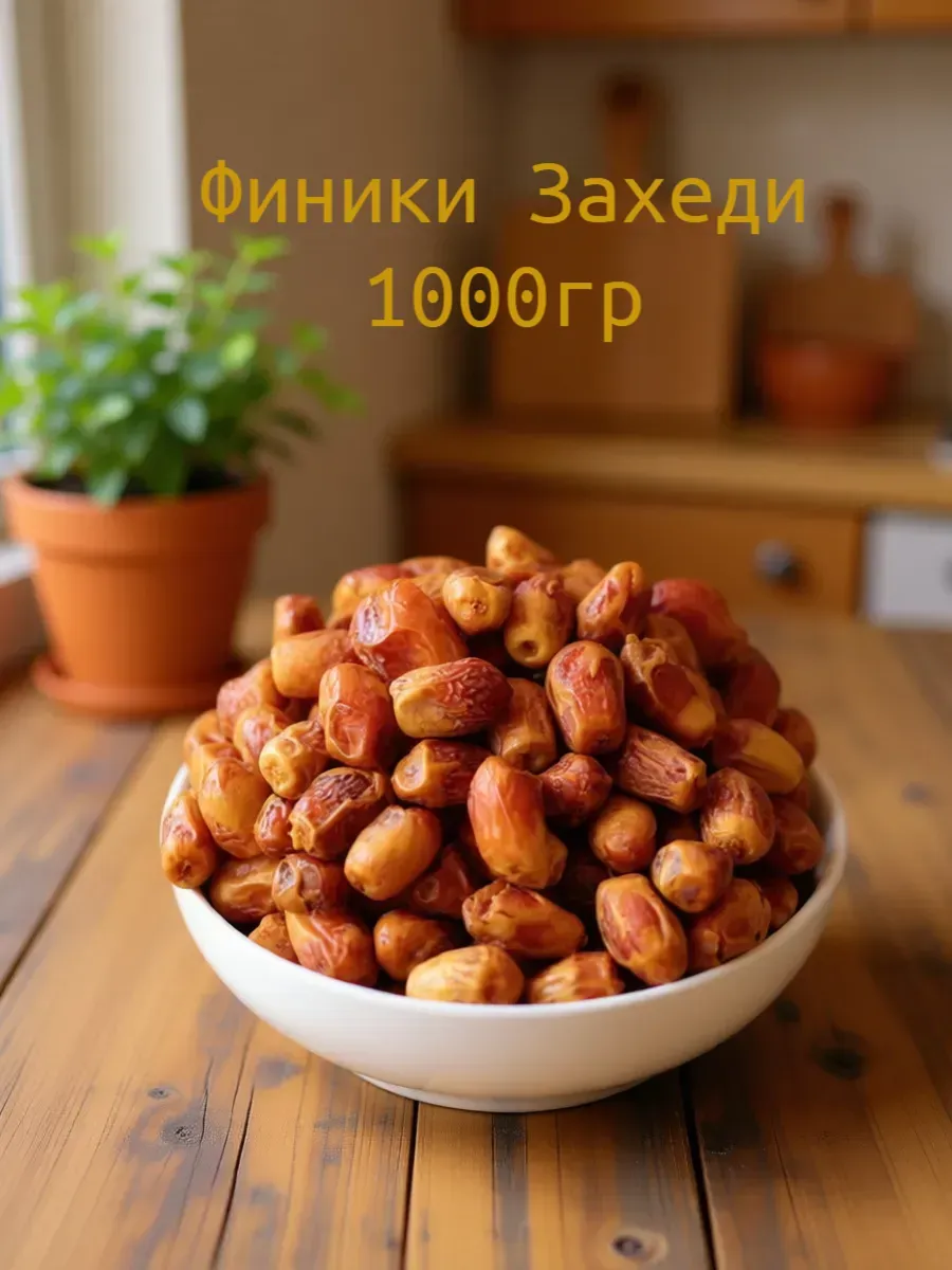 Финики захеди без сахара 1000 гр