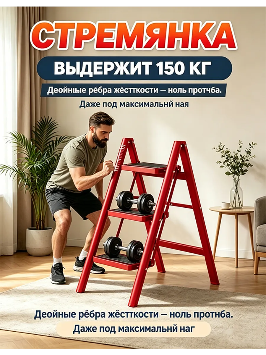 стремянка лестница трансформер широкая