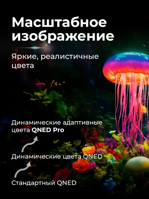LG Телевизор смарт 55 дюймов 55QNED80B6B.ARUG черный, черный, фото 2
