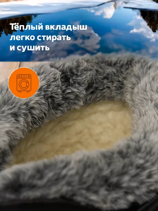 Богатырь Сапоги резиновые утепленные, зеленый, фото 4