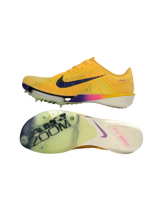 Nike Шиповки для спринта и бега летние дышащие легкой атлетики, желтый