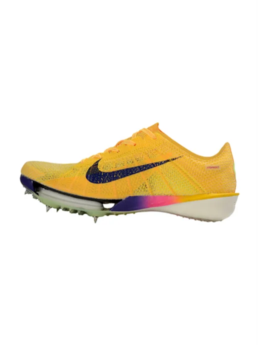 Nike Шиповки для спринта и бега летние дышащие легкой атлетики, желтый, фото 4