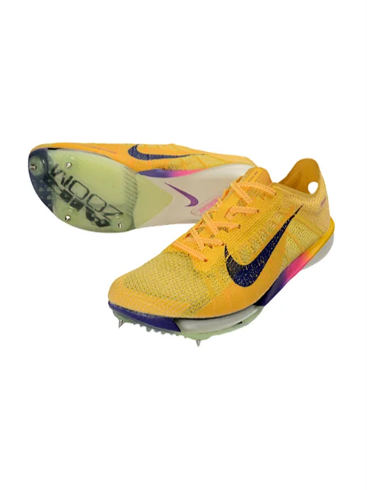 Nike Шиповки для спринта и бега летние дышащие легкой атлетики, желтый, фото 6
