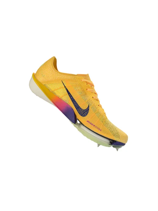 Nike Шиповки для спринта и бега летние дышащие легкой атлетики, желтый, фото 8