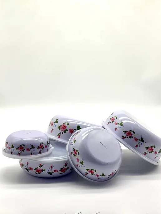 adellemix Контейнеры складные металлические с крышками, белый, фото 5