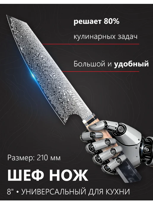 HZYLYML Японский кухонный шеф‑нож, вариант, фото 3