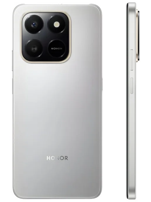 Смартфон HONOR X7D 6/128 ГБ, серебристый, фото 3