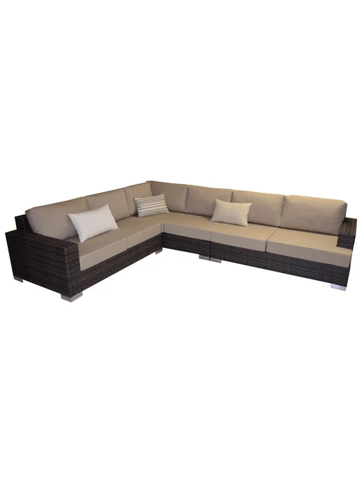 Диван угловой из искусственного ротанга Майами 320х250, 320x250, фото 3