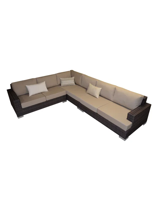 Диван угловой из искусственного ротанга Майами 320х250, 320x250, фото 4