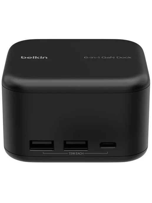 belkin Док-станция 6 в 1 130W чёрный (INC018vfBK), 130 Вт, фото 3