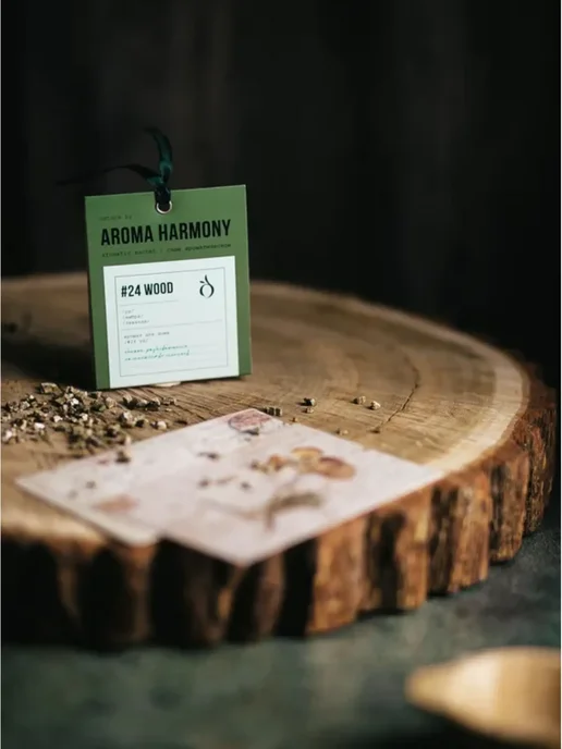 Aroma Harmony Ароматическое саше "#24 Wood" 3 шт, 3 шт, фото 2