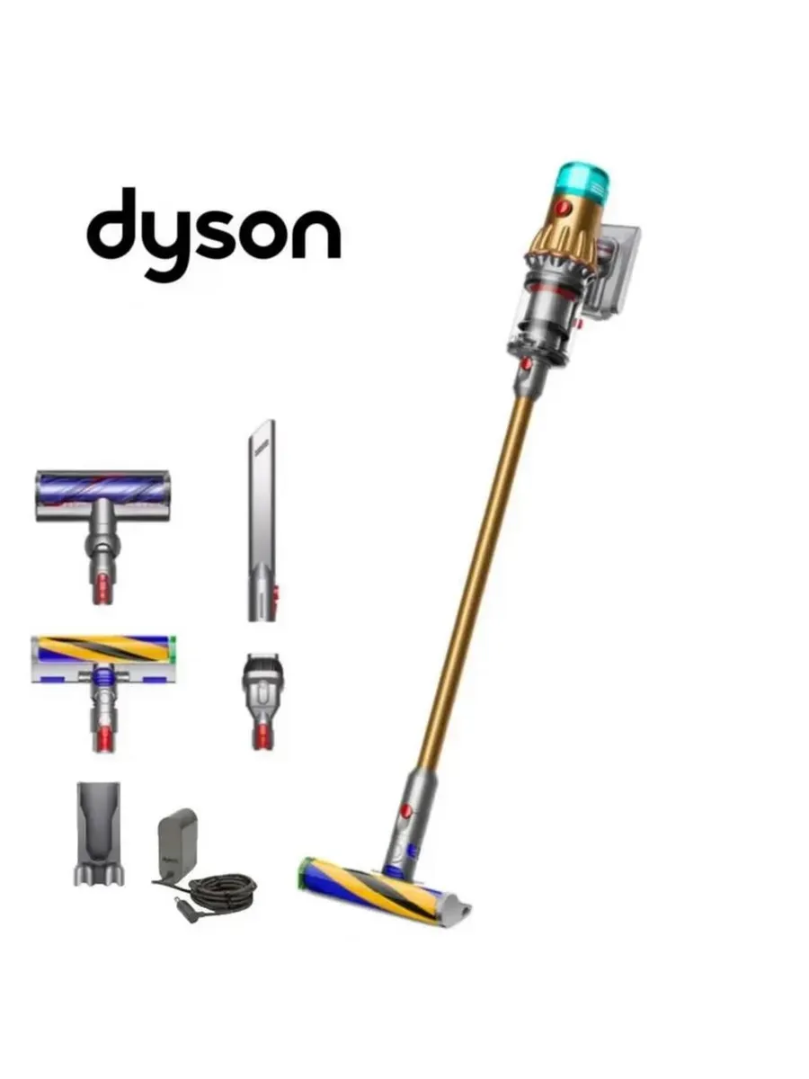 Dyson Пылесос V12 Detect Slim Absolute (SV46) GOLD