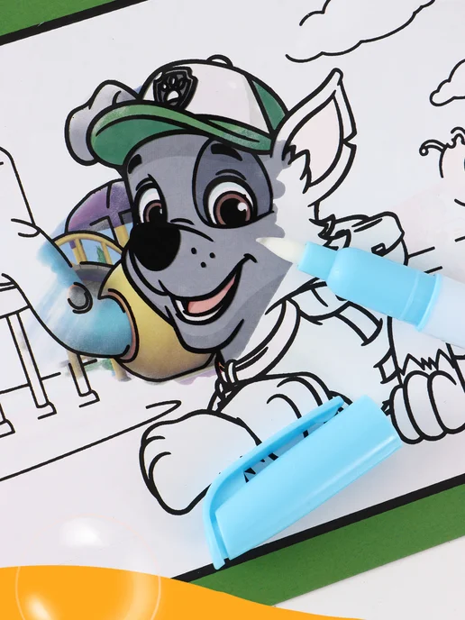 Paw Patrol Водная раскраска для малышей Щенячий патруль, Водная раскраска, фото 5