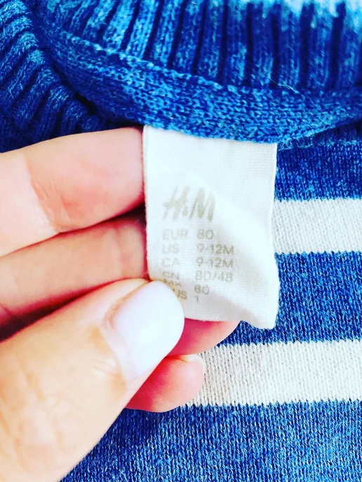 Свитер кофта H&M 86, вариант, фото 2
