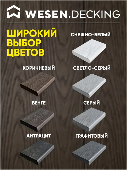 Заборная доска полимерная 110х20х1000 мм,Снежно-белый, 1 шт, 20x1500 мм, 4 шт, фото 4