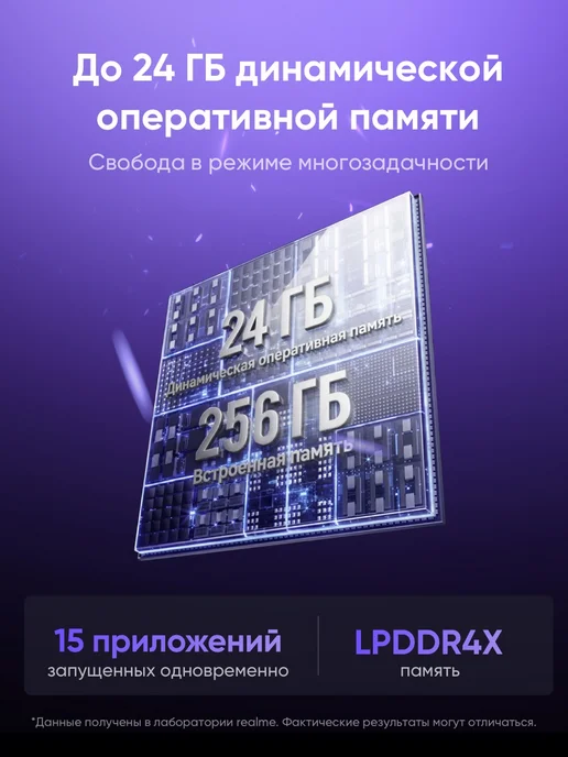 Смартфон realme P4 6/128 ГБ, зеленый, фото 5