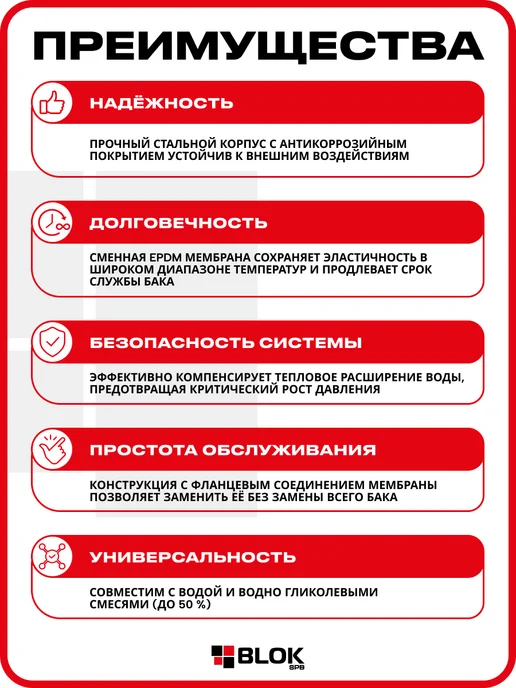 VALFEX Расширительный бак гвс 24л вертикальный Белый VF.GVS.0024, 24 л, фото 5
