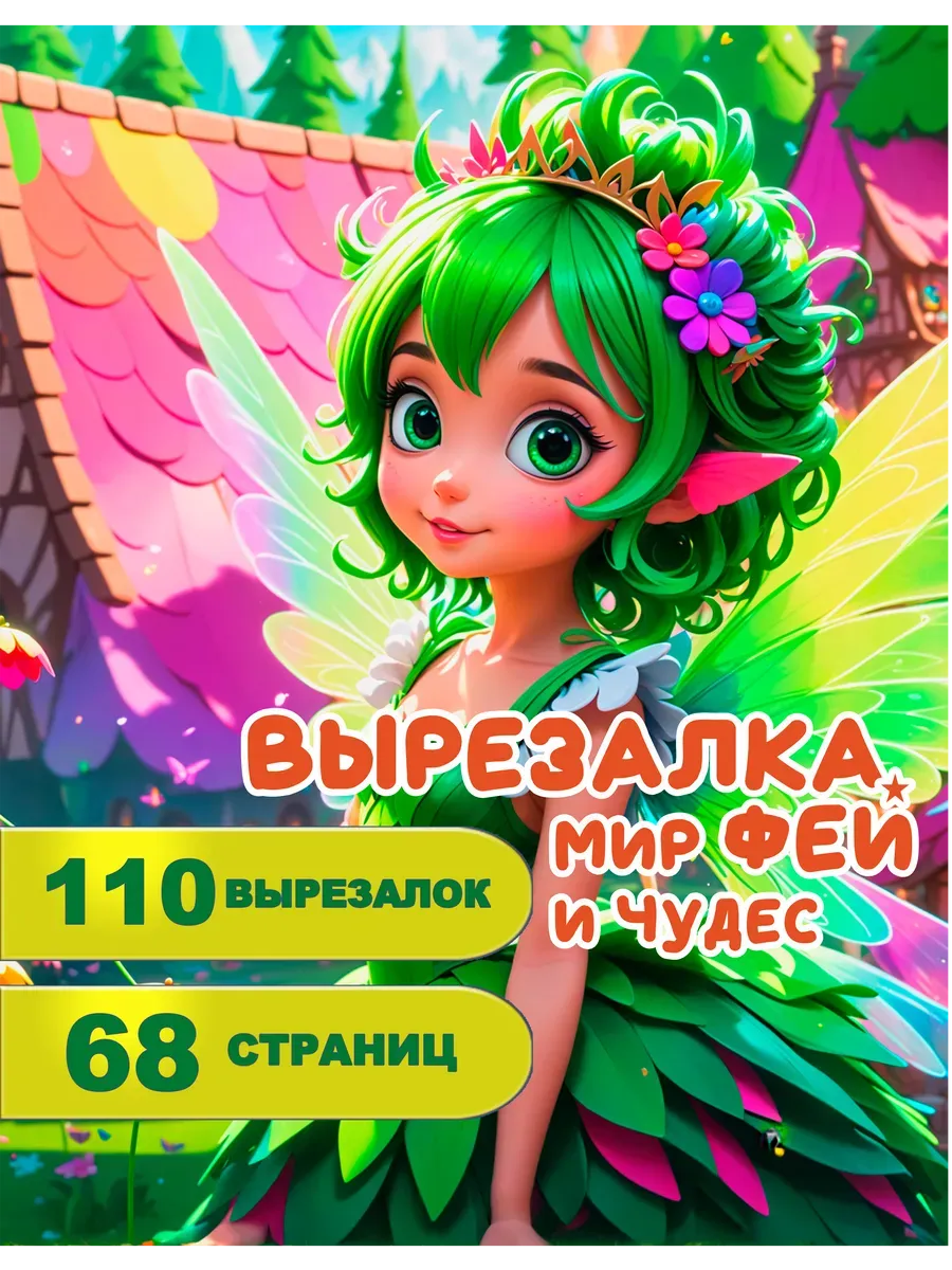 Вырезалка Мир фей и чудес