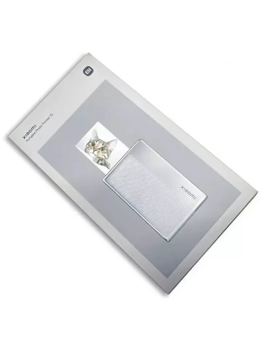 Xiaomi Фотопринтер Portable Photo Printer 1S+Фотобумага 50листов, серый, фото 2