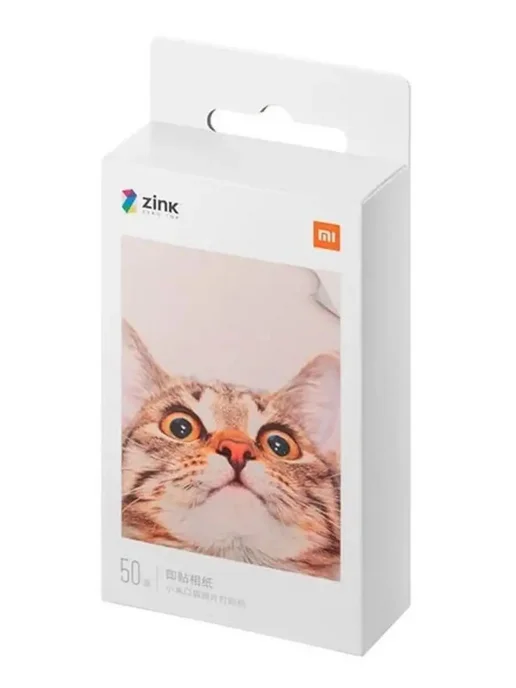 Xiaomi Фотопринтер Portable Photo Printer 1S+Фотобумага 50листов, серый, фото 3