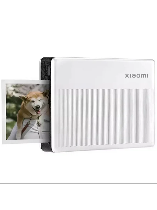 Xiaomi Фотопринтер Portable Photo Printer 1S+Фотобумага 50листов, серый, фото 6