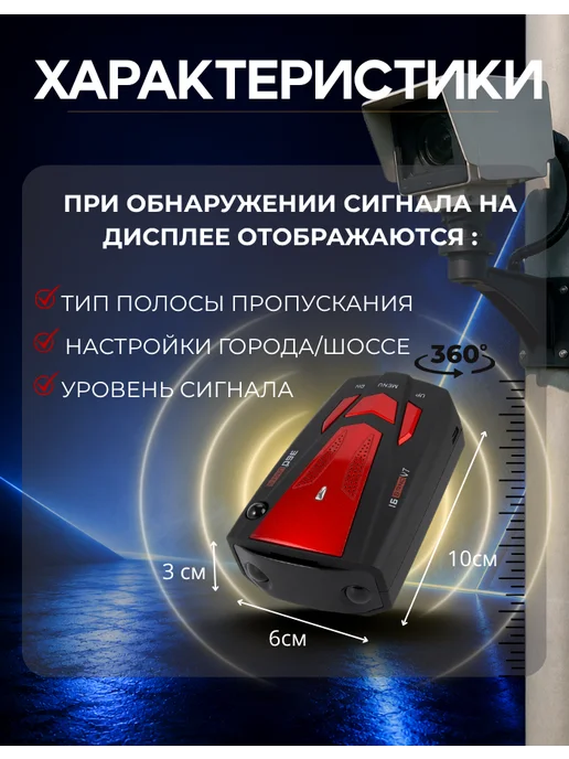 AG Digital Автомобильный радар детектор, вариант, фото 4