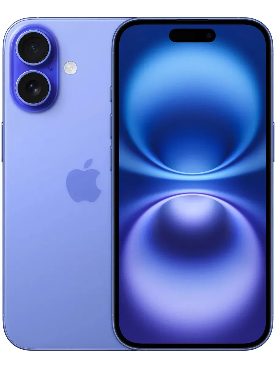 Смартфон iPhone 16 Plus 256 ГБ Ultramarine nanoSIM + eSIM