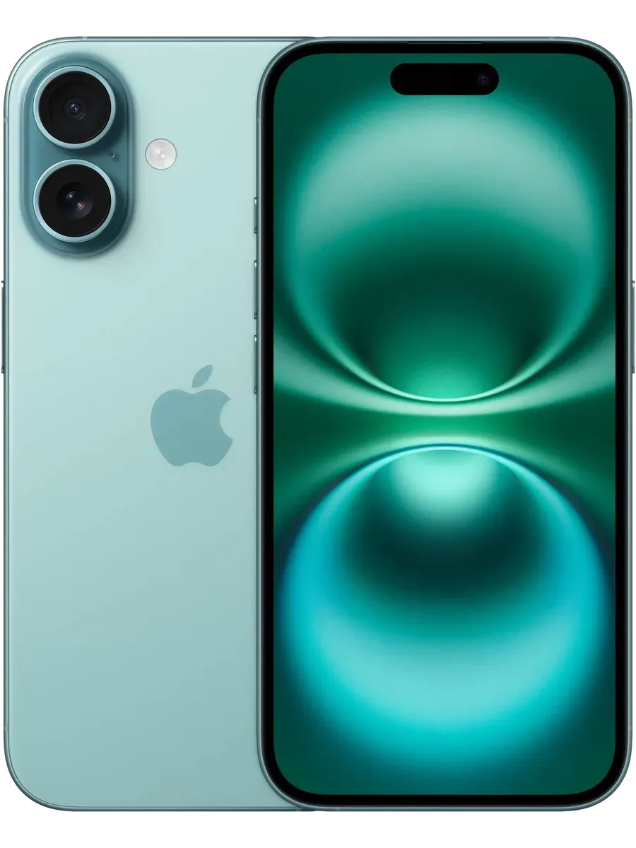 Смартфон iPhone 16 128 ГБ Teal nanoSIM + eSIM