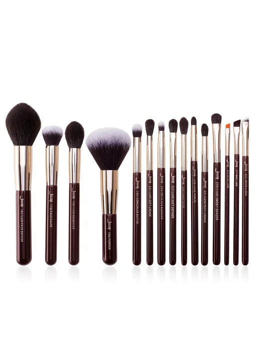 Jessup Набор кистей для макияжа 15 шт, G5-T282-15PCS, 15 шт, 28215 шт