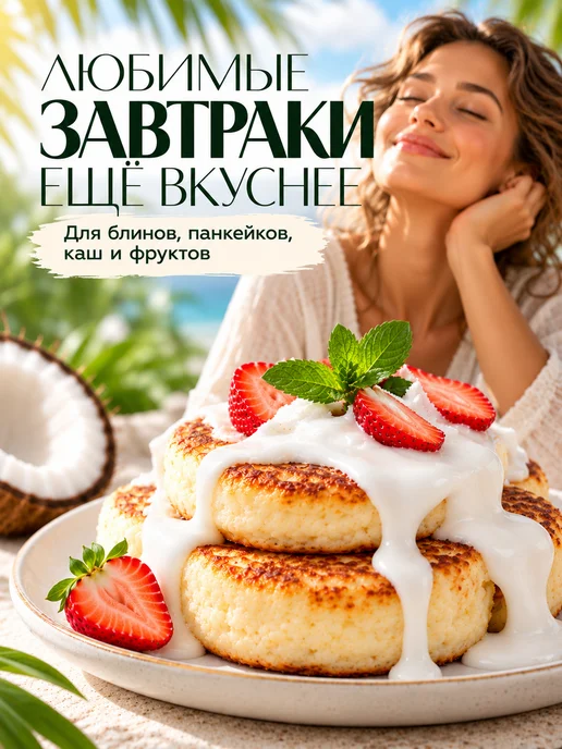Nature's Charm Кокосовая сгущенка без сахара 320 гр, 320 г, фото 2