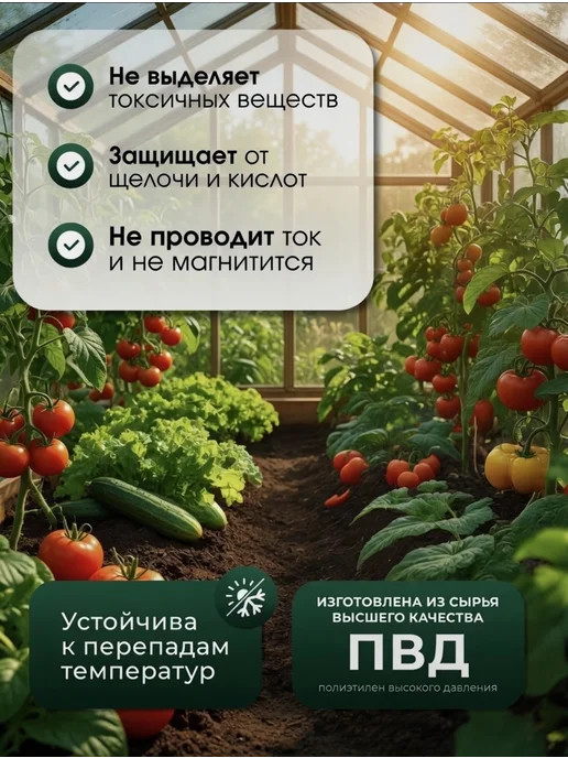 СадТехно Пленка для теплиц укрывная 3х10 60 120 мкм, 3x5, фото 3
