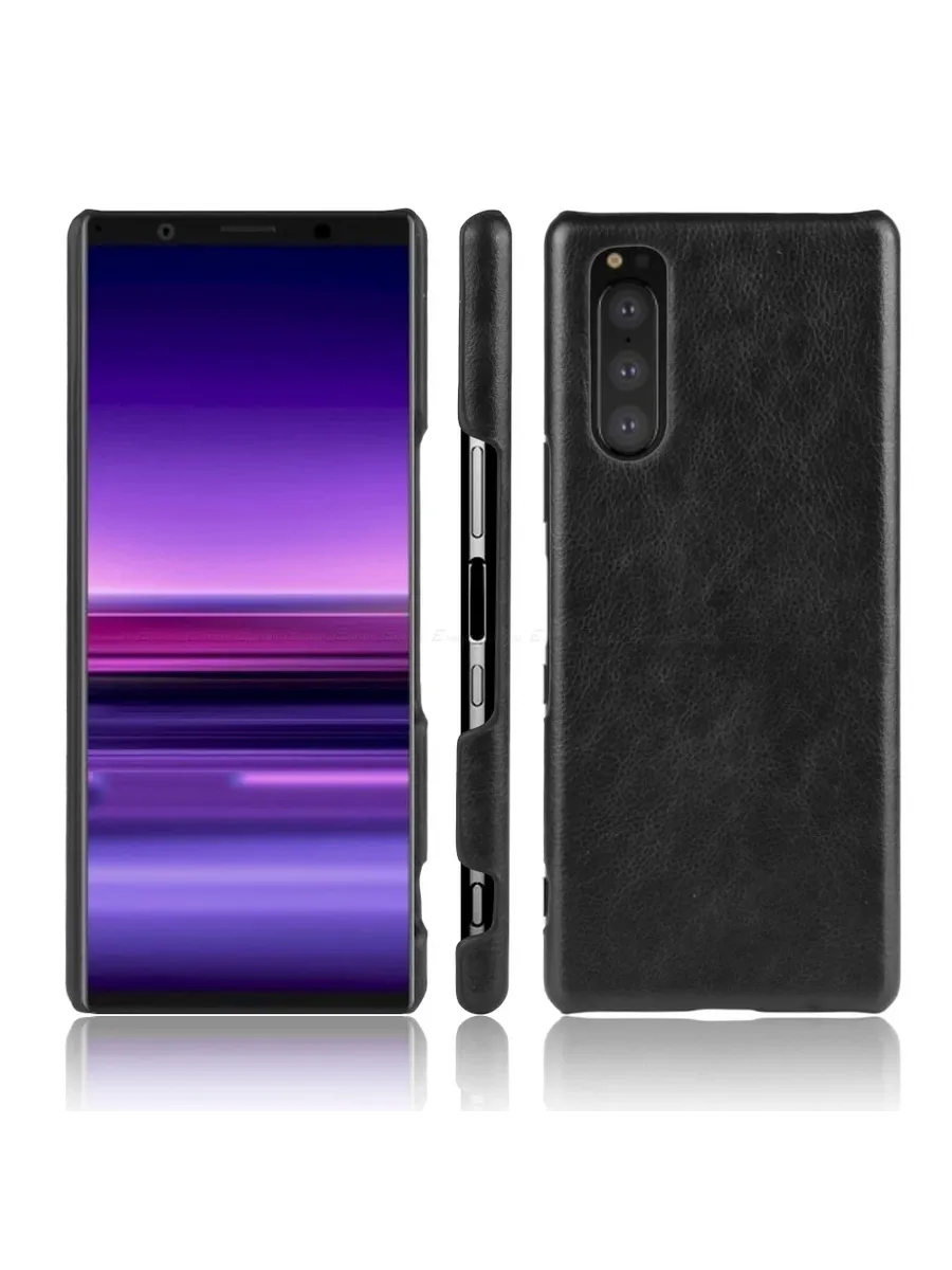 Черный чехол для Sony Xperia 1 II из