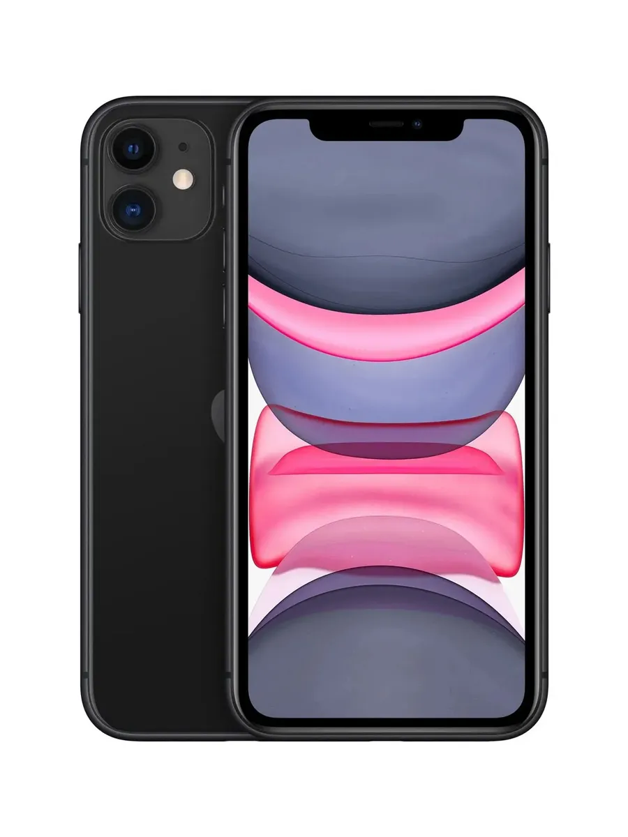 Смартфон Apple iPhone 11 256 ГБ, черный