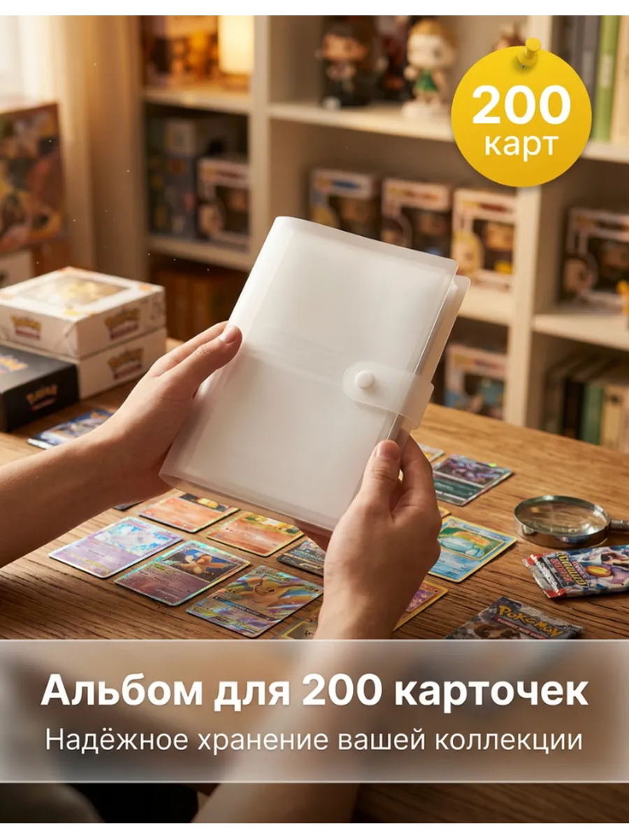 Альбом для карточек коллекционных