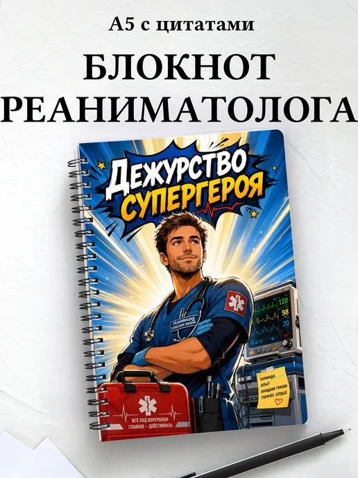 Блокнот реаниматолога c цитатами