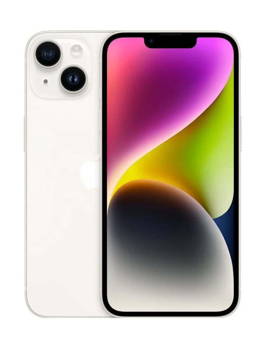 Apple iPhone 14 256GB Starlight - Белый