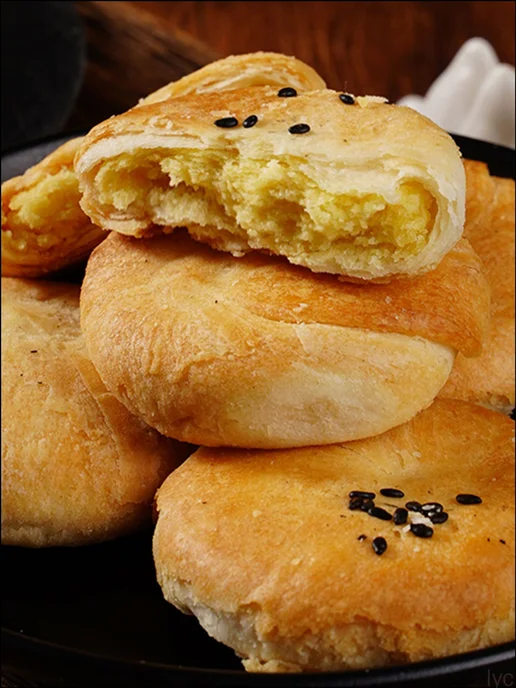 Пирожок с каштановой начинкой, десерт к чаю, вариант, фото 3