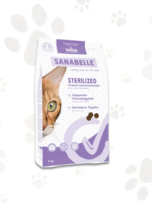 Сухой корм Bosch Petfood Кошек Sanabelle для собак, стерилизованные, 2,1 кг, фото 2