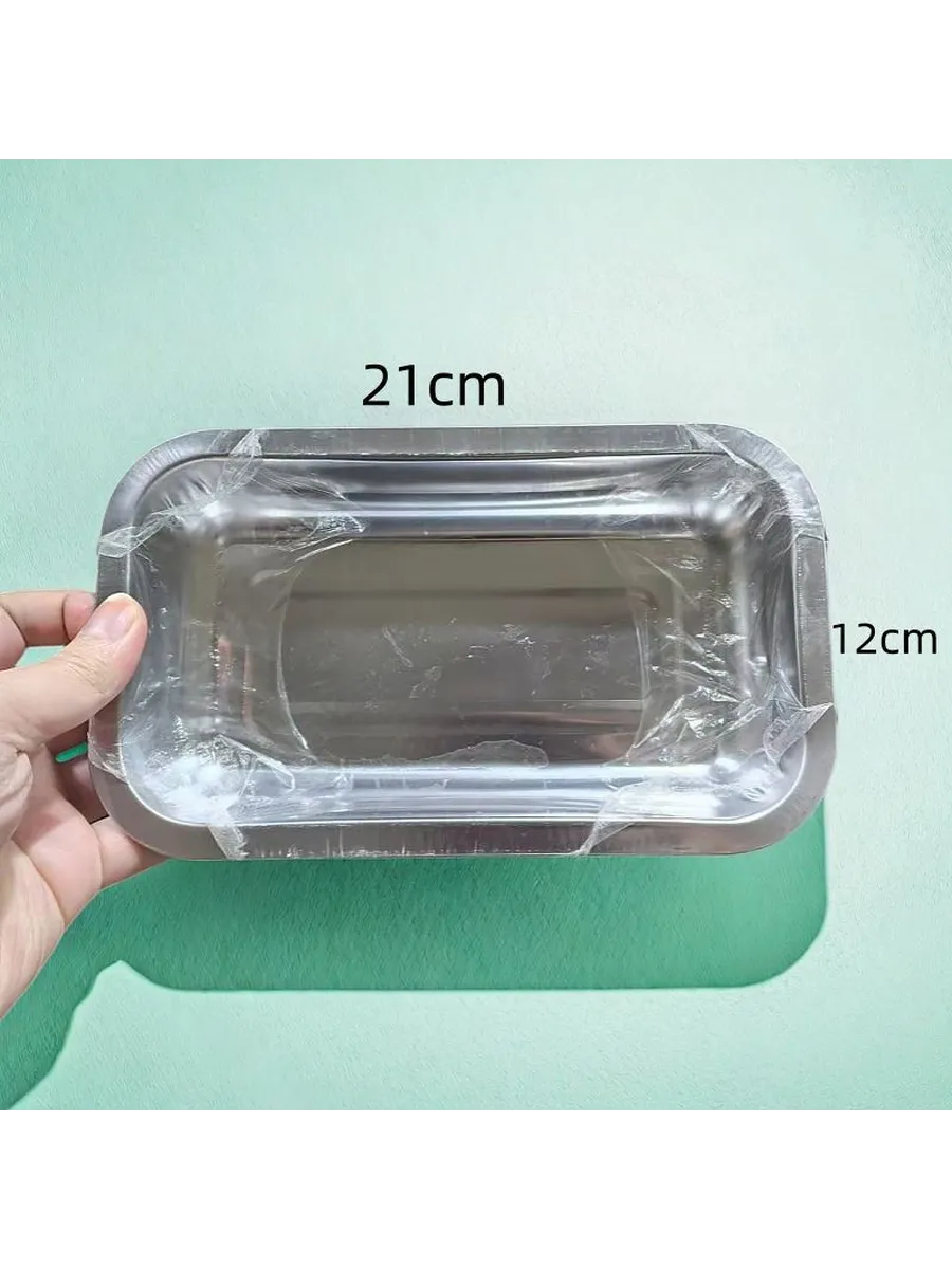 Поддон-испаритель для гималайской соли, нержавеющая сталь, 21x12x3 см
