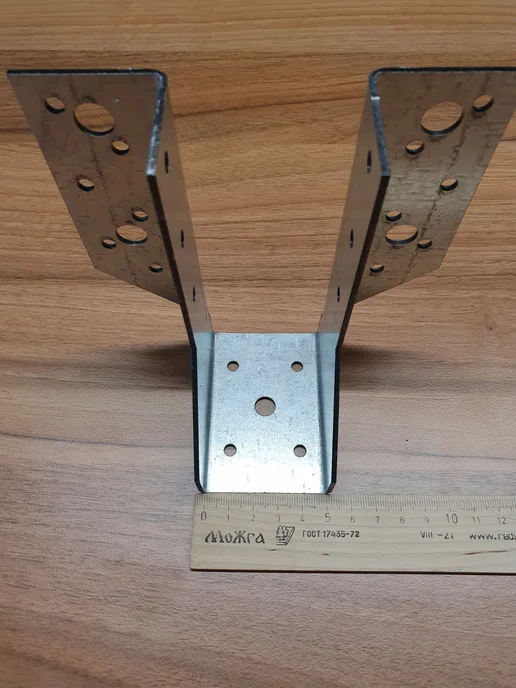 Bilti Опора бруса открытая 50х140мм толщ.2мм (20шт.), 4 шт, фото 7