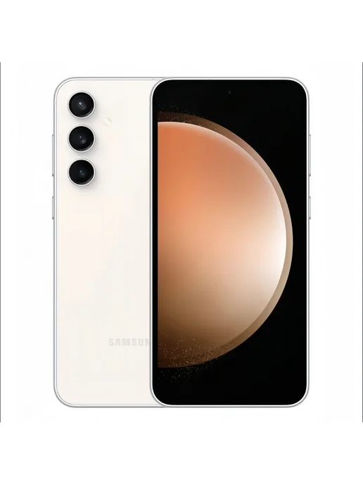 Смартфон Samsung S23fe 8/256 ГБ, белый, фото 2