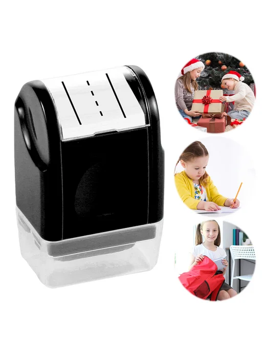 Перезаправляемый штамп для линий, для Kid, черный, для рисов, черный
