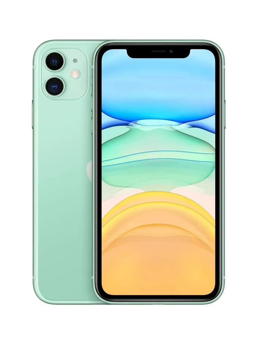Смартфон Apple iPhone 11 64 ГБ, зеленый